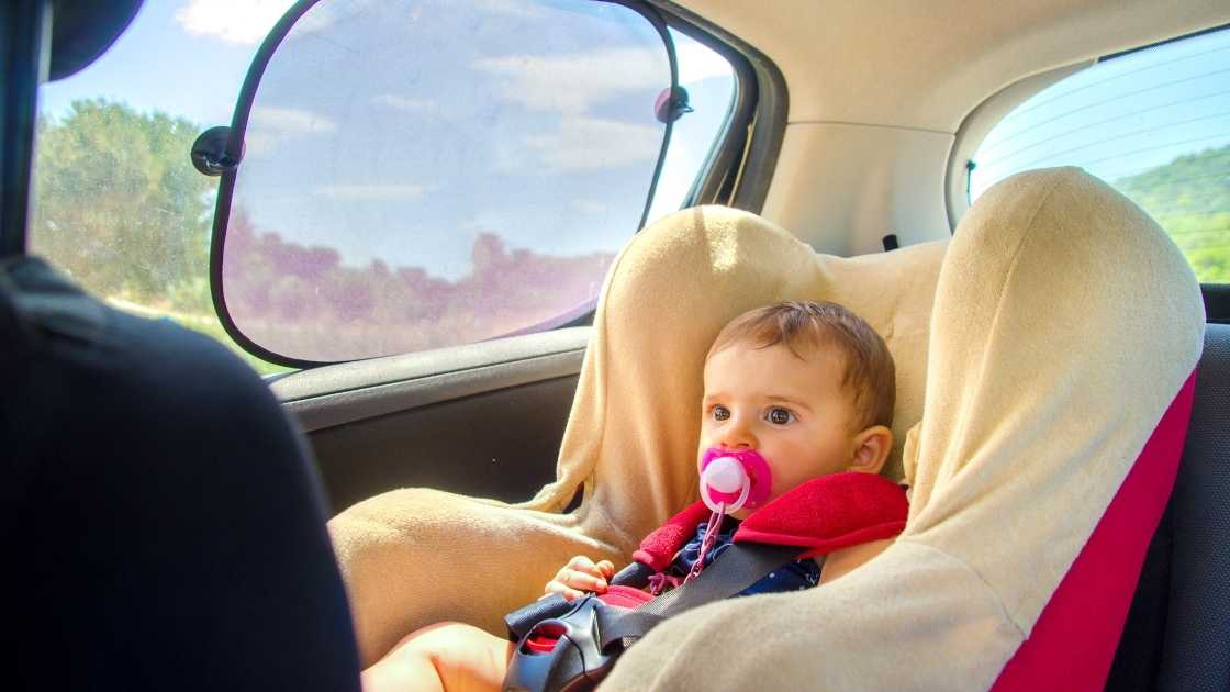 how to keep your child cool in a car seat