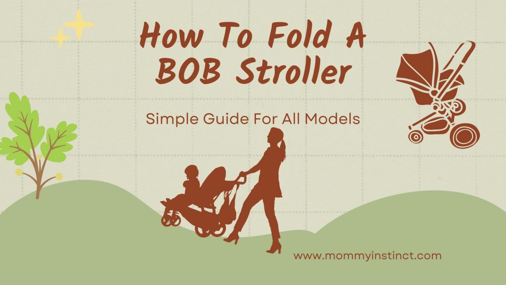 how to fold a BOB stroller