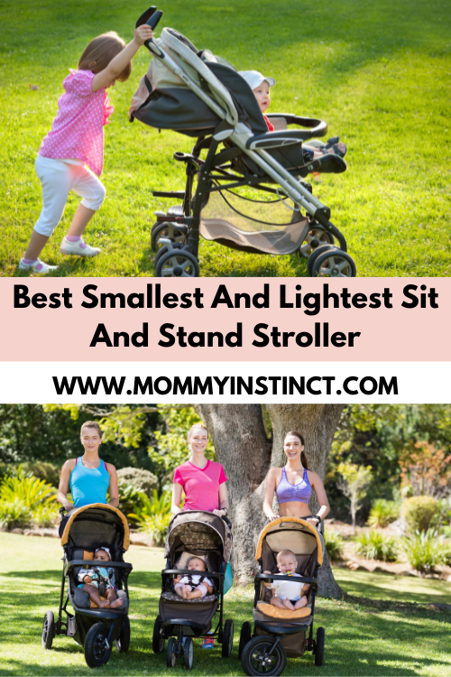Smallest and lightest sit and stand stroller