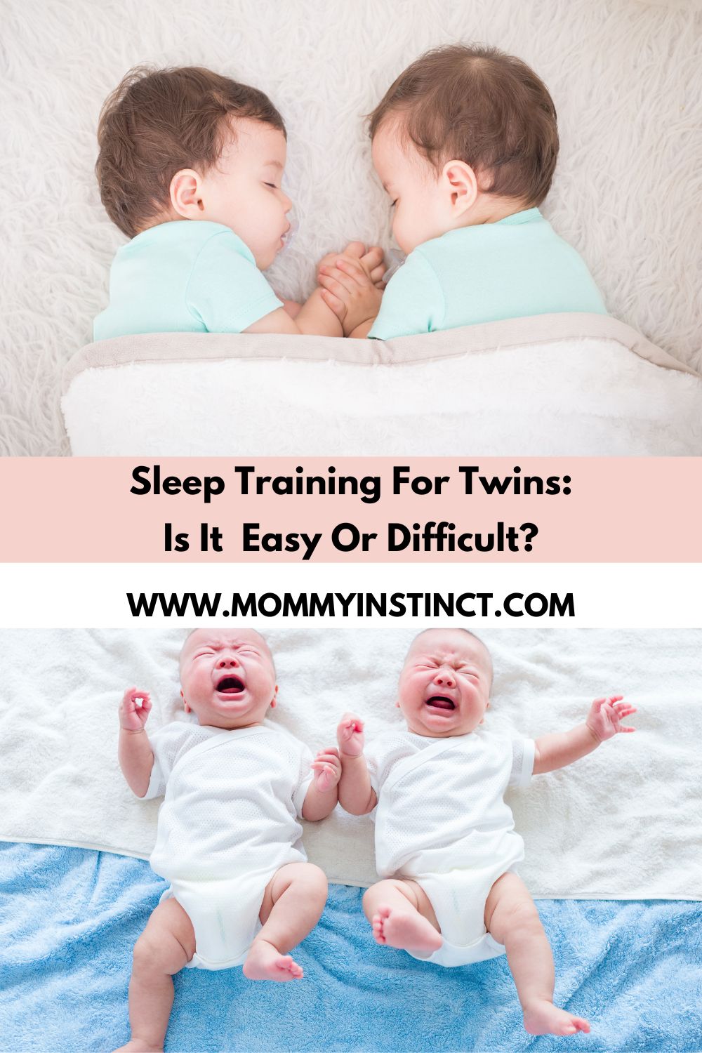  sleep training twins