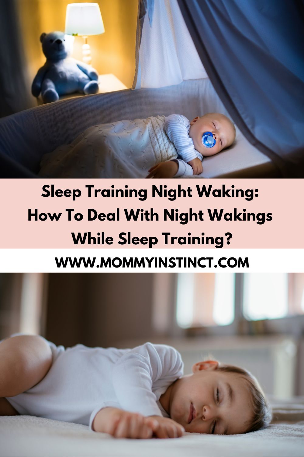 sleep training night waking