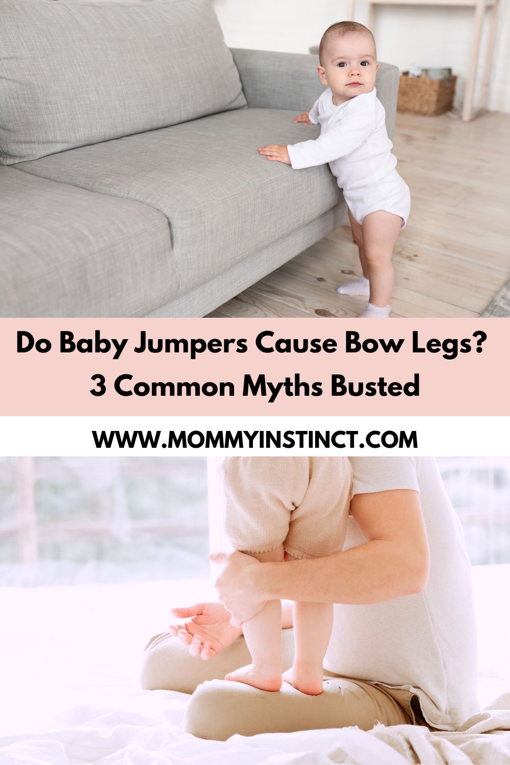 do baby jumpers cause bow legs