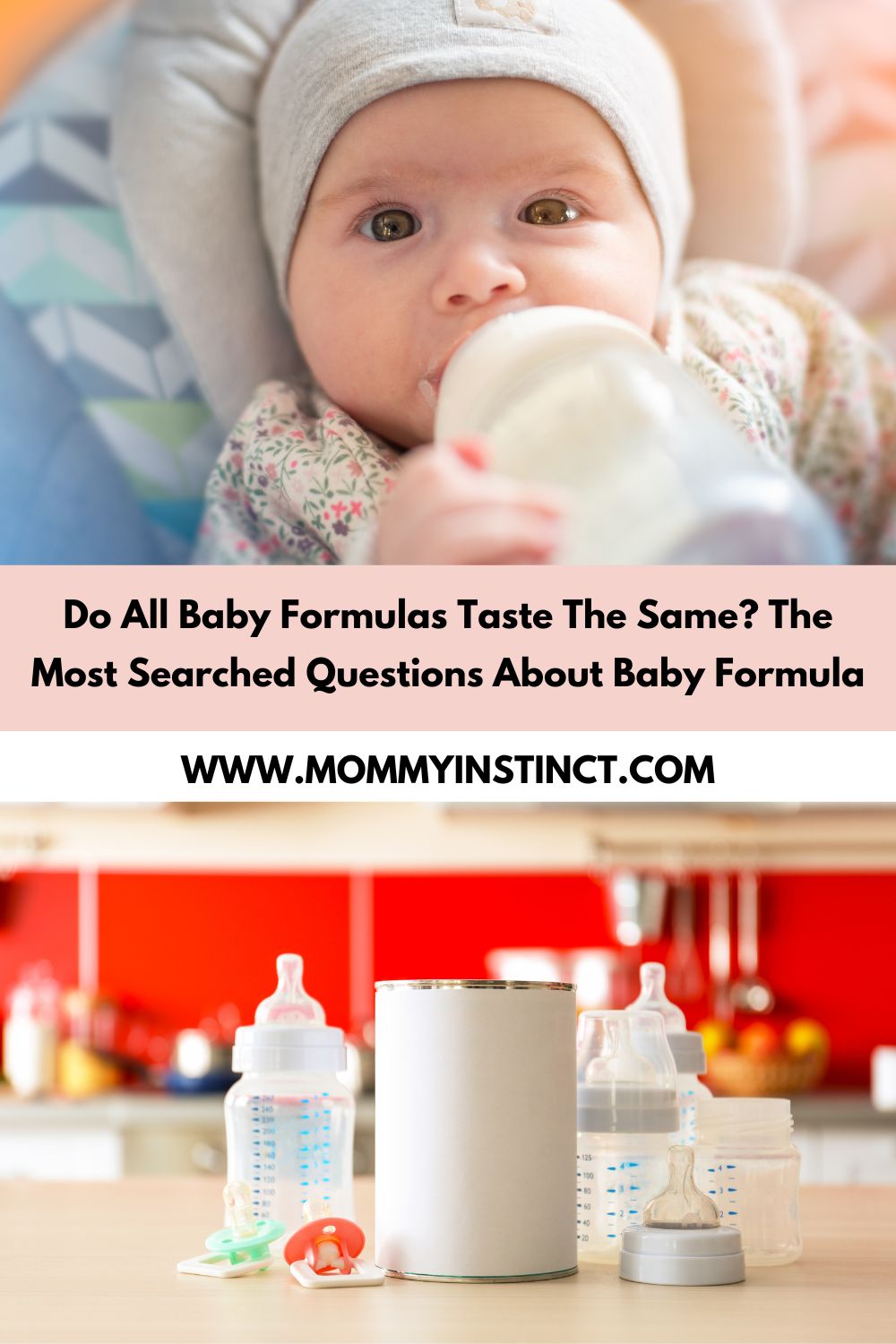 do all baby formulas taste the same