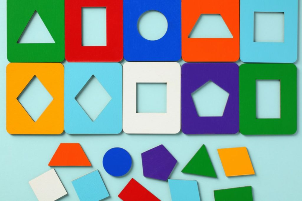 What do toddlers learn from matching shapes?